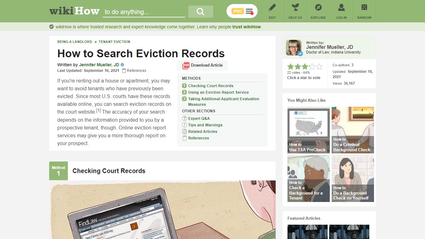 3 Ways to Search Eviction Records - wikiHow